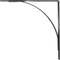 Ekena Millwork Morris Steel Bracket, Antiqued Pewter 3"W x 24"D x 24"H BKTM03X24X24MOAPW - alternate 6
